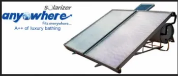 Solarizer Anywhere Solar Water Heater, Warranty: 3 Years