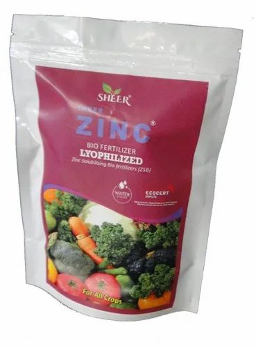 Packaging Size: 250 Gm Zinc Lyophilized Bio Fertilizer