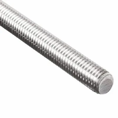 Round Hot Rolled Stainless Steel Threaded Rod Mettler brand, For Construction, Material Grade: SS316