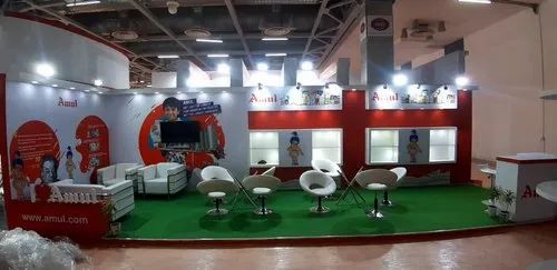 Wooden Material Installation Food Exhibiton - Stall Design And Execution, For Exhibition, Pan India