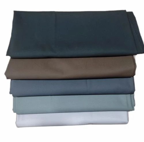 40s Cotton Fabric High Dencity, Plain/Solids, Multicolour