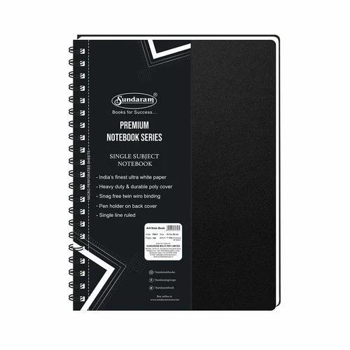 Sundaram 4 160 Pages PVC Wiro Notebook