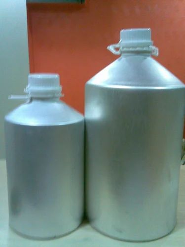 Polished Aluminium Chemical Bottle