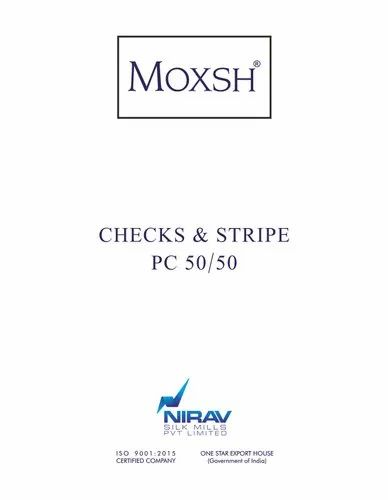 MOXSH Formal STRIPE CHECKS 50/50 PC, 110