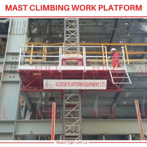 Scanclimber Mast Climbing Platform, Model Name/Number: SC1300