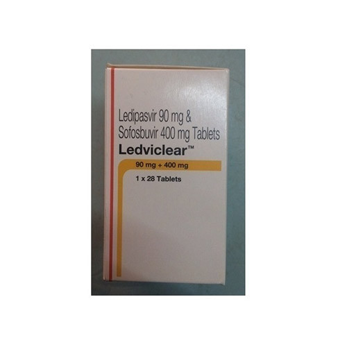 Ledviclear Ledipasvir 90 Mg and Sofosbuvir Tablets