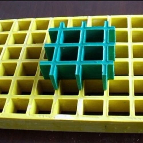 FRP Grating With Chequer & Without Chequer, for Industrial