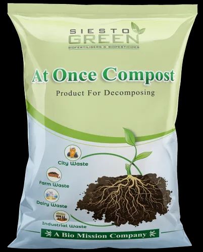 Organic Waste Decompost, Model Name/Number: At Once Compost, Capacity: 80