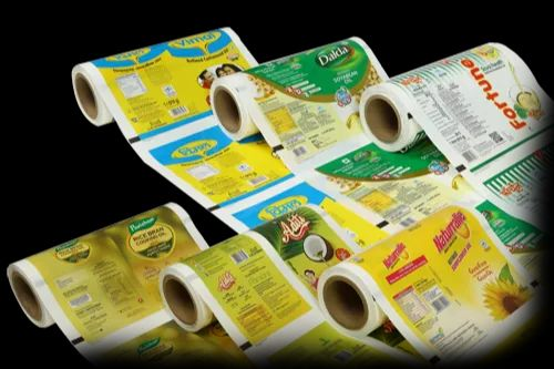 Vishakha Plastic Edible Oil Films, Packaging Type: Packet