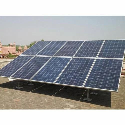 Mounting Structure On Grid Solar Power Systems, For Commercial, Capacity: 10 Kw