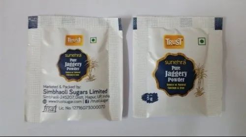 Indian Jaggery powder sachets, Packaging Type: Packet, Packaging Size: 5 Gm X 600 Pics=3 Kg Case