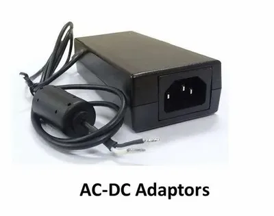 Black ABS Plastic AC DC Adaptors, 240V, 110V