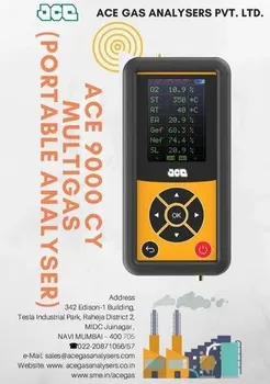 Gas Analyser Carbon Dioxide Analyzer, For Laboratory Use