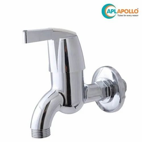 Silver Plastic APL Apollo Royal Garden Tap With Flange