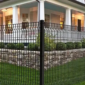 2 - 8 M Black Decorative Garden Fence