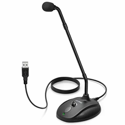 Fifine K052 USB Desktop Gooseneck For Podcasting &  Ideal For Live Chat, Ip Communication.