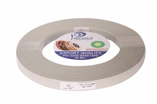 Grey PVC Edge Band Tape, Packaging Type: Roll, Packaging Size: 50 Mtr