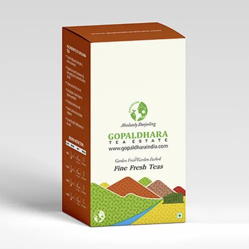 Powder Ctc Gopaldhara Red Oolong Rare Golden Needles Second Flush Tea, Packaging Size: 25gm