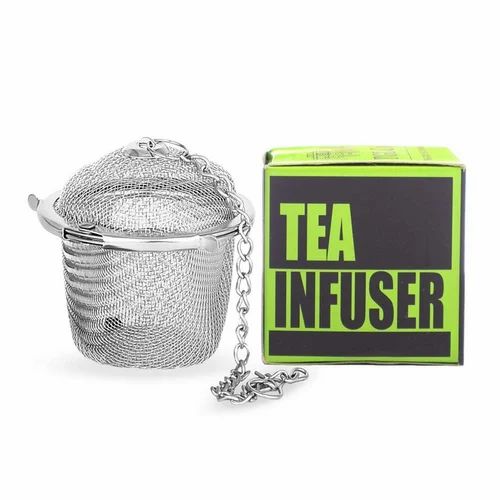 TGL Co. Basket Strainer Tea Infuser Basket Shaped Stainless Steel Loose Leaf Tea Infuser