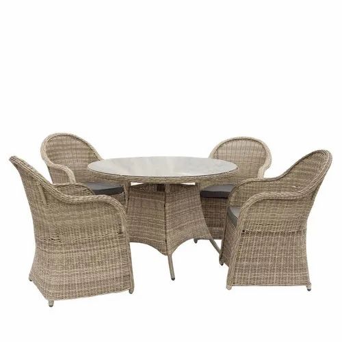 Rattan Dining Table, For Outdoor