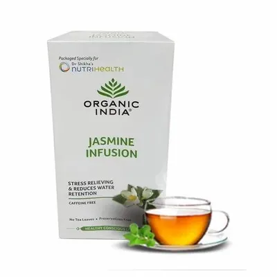 Herbal Organic India Jasmine Infusion, Packaging Type: Packet, Packaging Size: 25