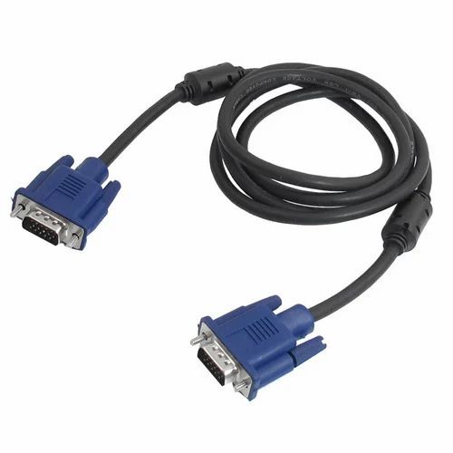Black VGA Computer Cable
