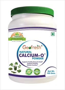 100 gm Natural Organic Calcium Supplements Powder, Packaging Type: Bottle