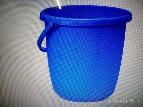 Blue Polypropylene Bucket 16 Litre, For Household