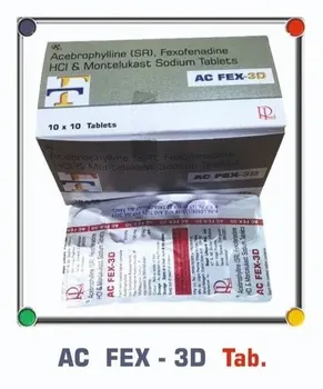 AC FEX - 3D  Tab ,   Acebrophylline , Montelukast , Fexofenadine  Tablets