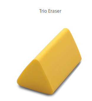 Trio Erasers