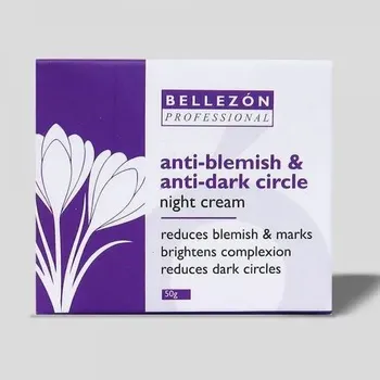 Bellezon Anti-Blemish And Anti-Dark Circle Night Cream, For Personal, Box