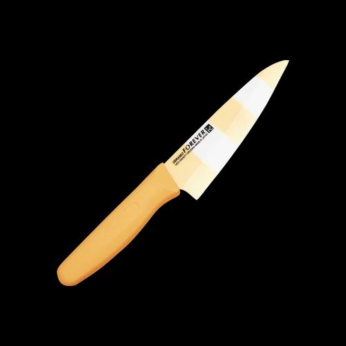 Forever K ,Japan Zirconium Oxide Japanese Antibacterial Ceramic Kitchen Knife 140mm/5.5 Inch