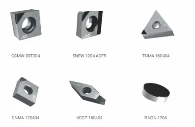 PCD/CBN Cutting Tools