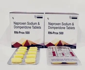 Naproxen Sodium  500mg  Domperidone 10mg Tablet All India