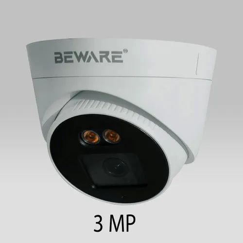 3MP Beware Dome Camera, Camera Range: 30m