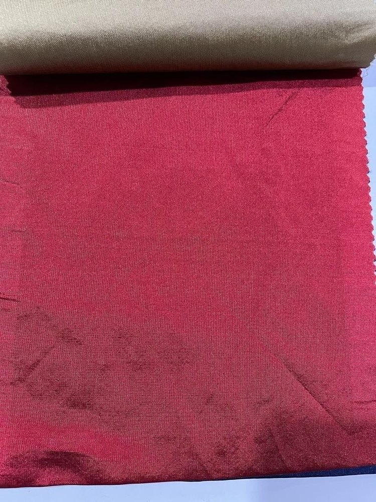 Plain / Solids Polyester Taffeta Fabric, Multicolour