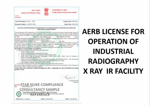 AERB NOC, Procurement Permission, Type Approval for IRGD Industrial X Ray Radiography Equipment