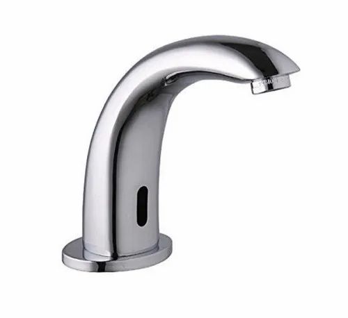 Stainless Steel Sensor Tap, For Bathroom Fitting, Size: 6 Inch (length)