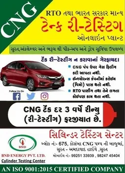 CNG Cylinder Hydro Testing Services