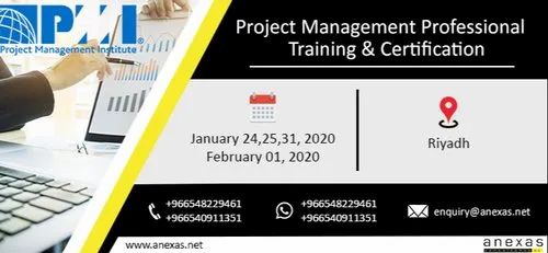 4 Days Project Management Professional Training (PMP), Location: Riyadh