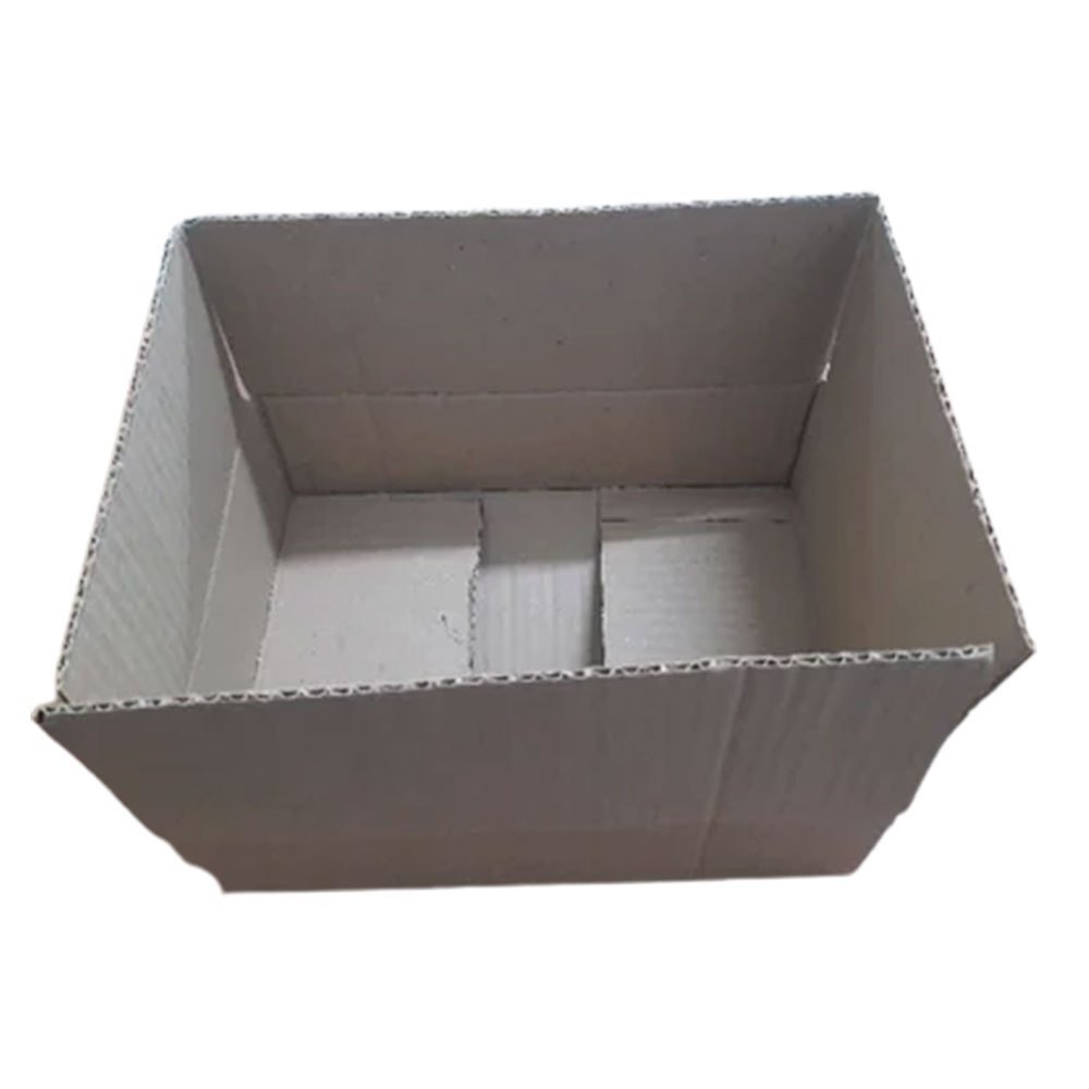 Brown 3 Ply Logistic Corrugated Box, Rectangular