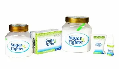 Sugar Fighter Stevia Low Calorie Natural Sweetener, 100gm Jar, Non prescription