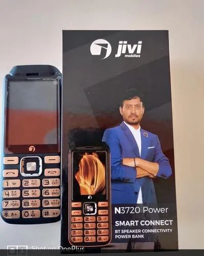 BOX Open Used Mobile, Screen Size: 2.8 Inmch, Model Name/Number: Jivi N3720 Power