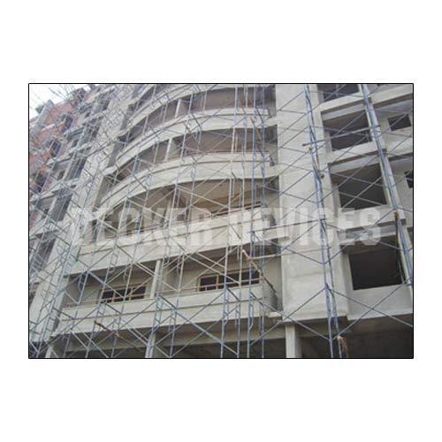 Hot Dipped Galvanized Blue Multistage Scaffolding Systems, For Building Construction