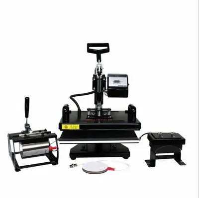 5-in-1 Combo Heat Transfer Machine, 1200w, Automation Grade: Manual