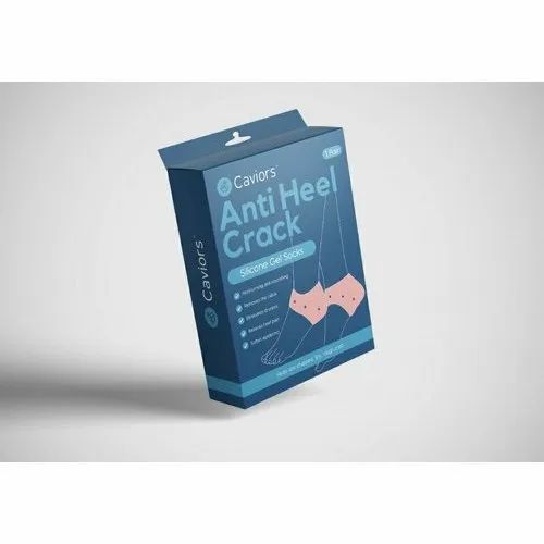 Caviors Anti Heel Crack Silicone Gel Socks