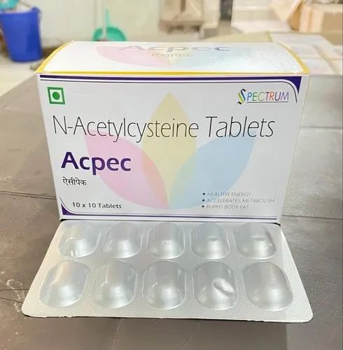 N Acetylcysteine Tablets (ACPEC), 10X10