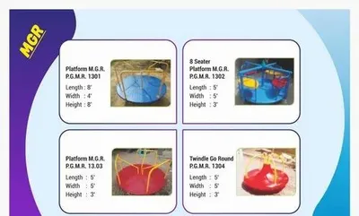 Playground Equipment MGR Merry Go Round, Size: Cutomized