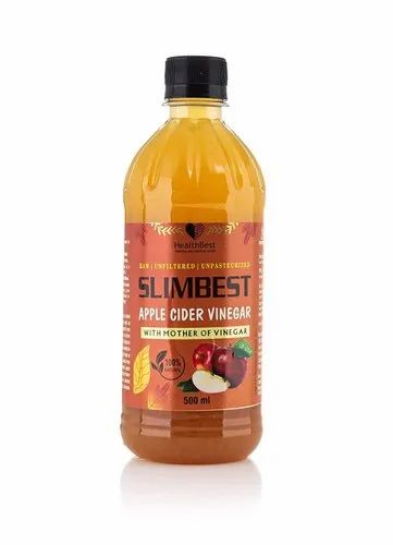 Slimbest Apple Cider Vinegar, Bottles, Packaging Size: 500 ml