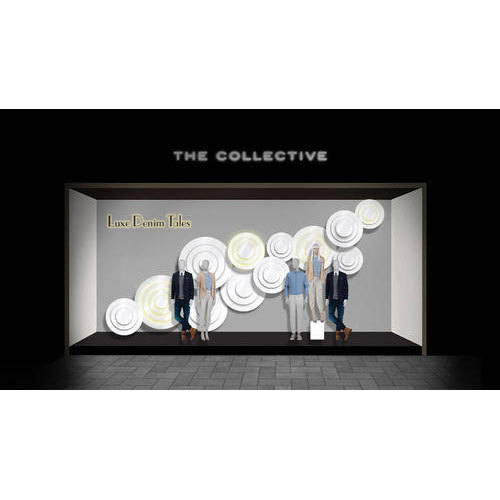 Cloth Collection Window Display